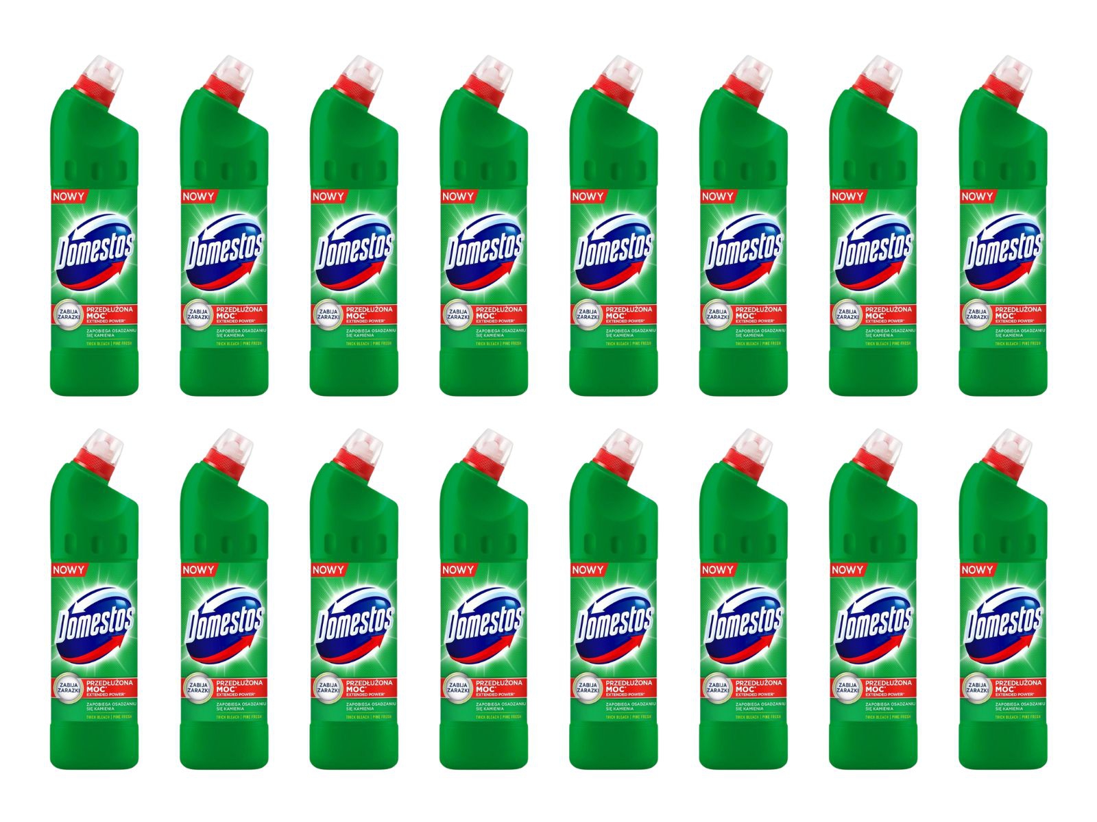 Karton x20 Domestos Mycie z dezynfekcją 750 ml
